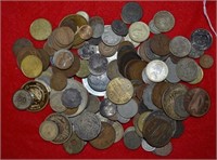 100+ Foreign Coins, Tokens and Some U.S. Coins