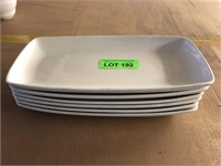 12" x 6" Platters