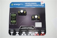 ENERGY PRO HEADLAMPS 6 LIGHT MODES