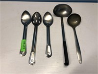 Lot of Laddles and Spoons