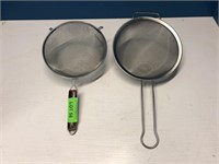 Lot of Two Sieves