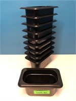 1/9 x 4" High Heat Black Inserts