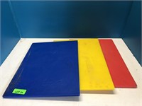 Three Cutting Boards - 19,5" x 15"