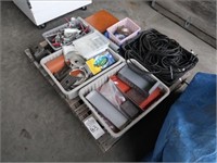 LOT, ASSORTED TOOLING & SUPPLIES ON THIS PALLET