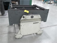 Bobst Make Ready Set Up Table