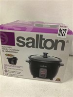 SALTON AUTOMATIC RICE COOKER & STEAMER