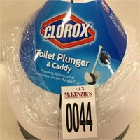CLOROX TOILET PLUNGER & CADDY