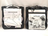 (2) Star Wars Travel Rolling Coloring Boards