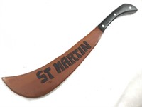 St Martin Wooden Sword HandCarved