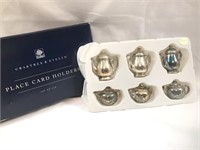 (6) Crabtree & Evelyn PlaceCard Holders Tespots