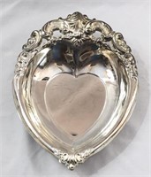 Godinger Heart Shaped Bowl Silver Plated (?)
