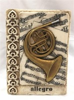 Allegro French Horn Wall Plaque