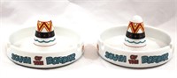 (2) South of the Border Ceramic Ash Tray, Jewelry