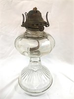 Antique Clear Scoville Oil/Kerosene Lamp