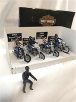 Harley Davidson RailKing Die-Cast 1:43 Cycles