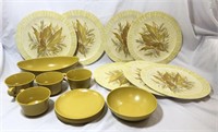Lot of Melamine Dishes by Allied Chemical