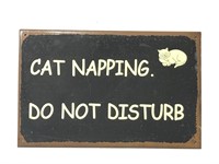 Cat Napping Sign