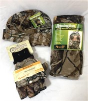 Hunters Camouflage Hat, Gloves, Balaclava