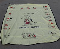 1966 Charlie Brown Blanket - Almost Mint Shape