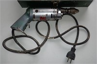 Vintage Metal Electric Drill - Tested Good