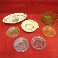 Lot of Vintage Glass and Dishware