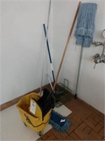 Cleaning Supplies, Mop & Bucket, Plunger