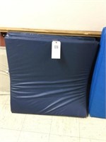 2 pair dark blue foam pads 35” x 36”