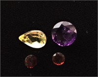 Semi-Precious Faceted Gemstones -1" Vials