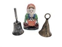 Porcelan Incense Burner w/ Brass Bells - Occupied