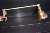 Copper Arm lamp wtih clamp