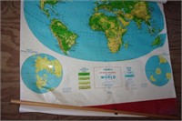 Wallmont rolldown World map
