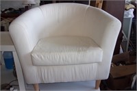 White easy chair