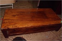 5ft solid wood coffee table