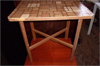 Wooden drink table