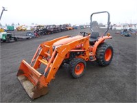 2012 Kubota L3200 4x4 Utility Tractor