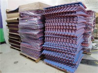 Three Pallets of Mostly Used Floor Mats: Approx. E