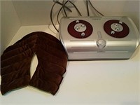 Homedics Foot Massager and Weighted Neck Wrap