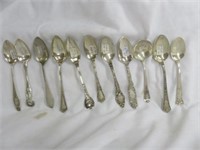 STERLING SILVER SPOONS 7.37 TROY OZ.