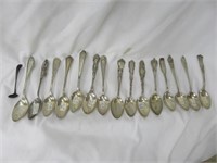 STERLING SILVER SPOONS 9.07 TROY OZ.