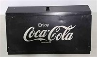Coca-Cola advertisement tin piece