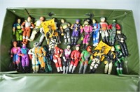 26pc Vtg GI Joe ARAH Figures in Case