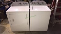 Whirlpool washer and dryer, the dryer is