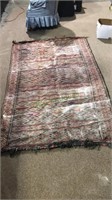 Oriental style rug 92 x 55, could be antique and