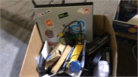 Box lot full of computer electronics including a
