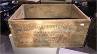 Vintage dynamite wooden box, 8 1/2 x 18 x 13,