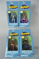 4pc DC Direct Batman HUSH Figures NIP
