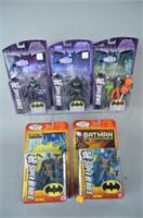 5pc DC Super Hero Batman Figures NIP