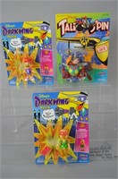 3pc Playmates Darkwing Duck & Tale Spin Figures