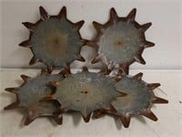 5 Unusual Galvanized Planter Plates