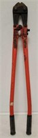 37 Inch Long Red Bolt Cutters